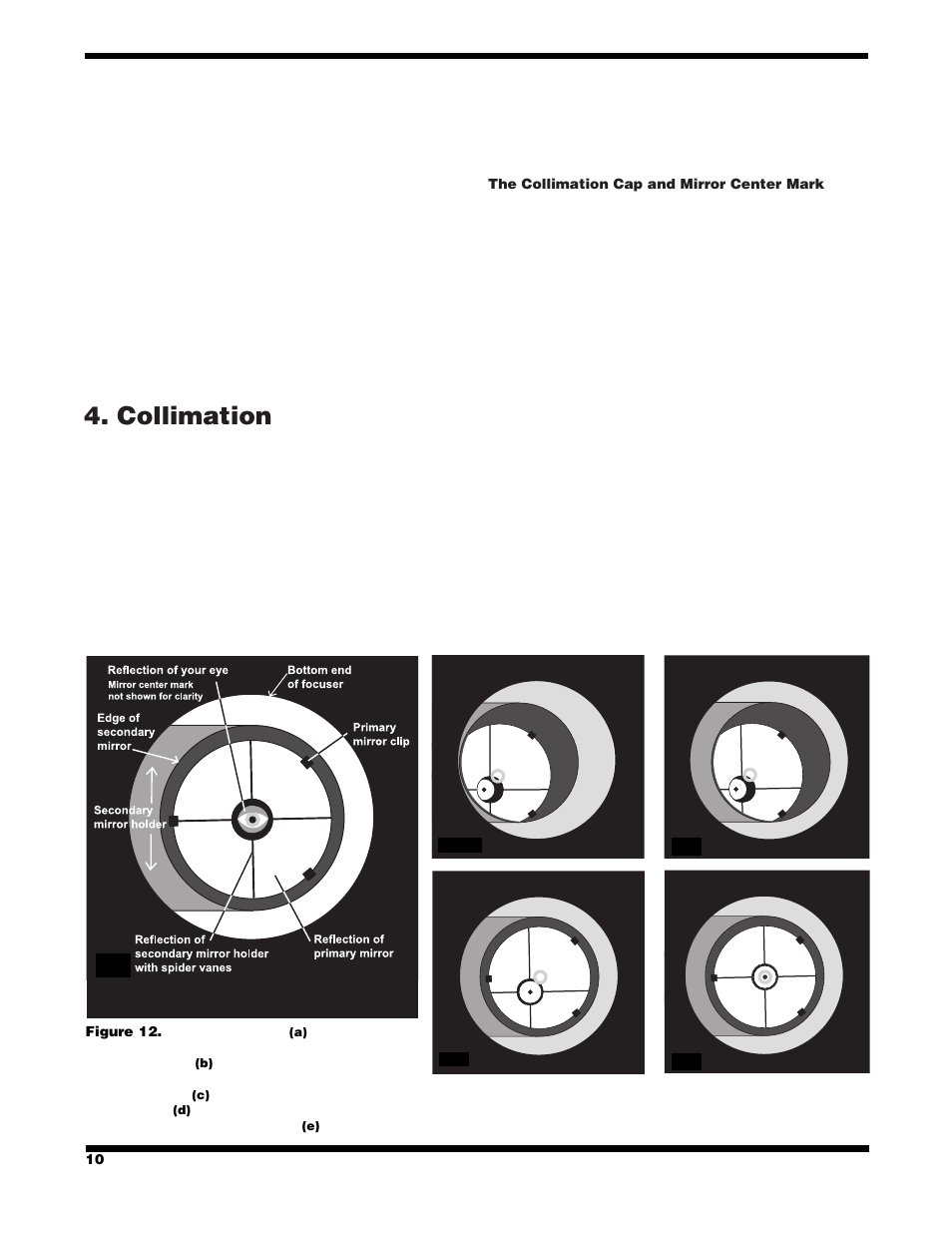 Collimation | Orion SKYQUEST XT6 User Manual | Page 10 / 18