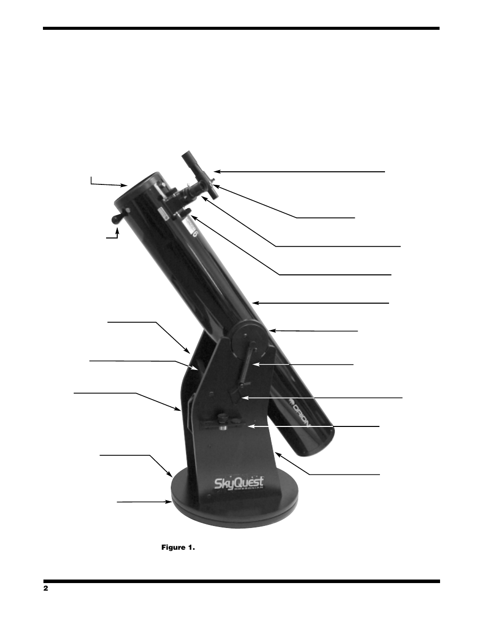 Orion SKYQUEST XT6 User Manual | Page 2 / 18