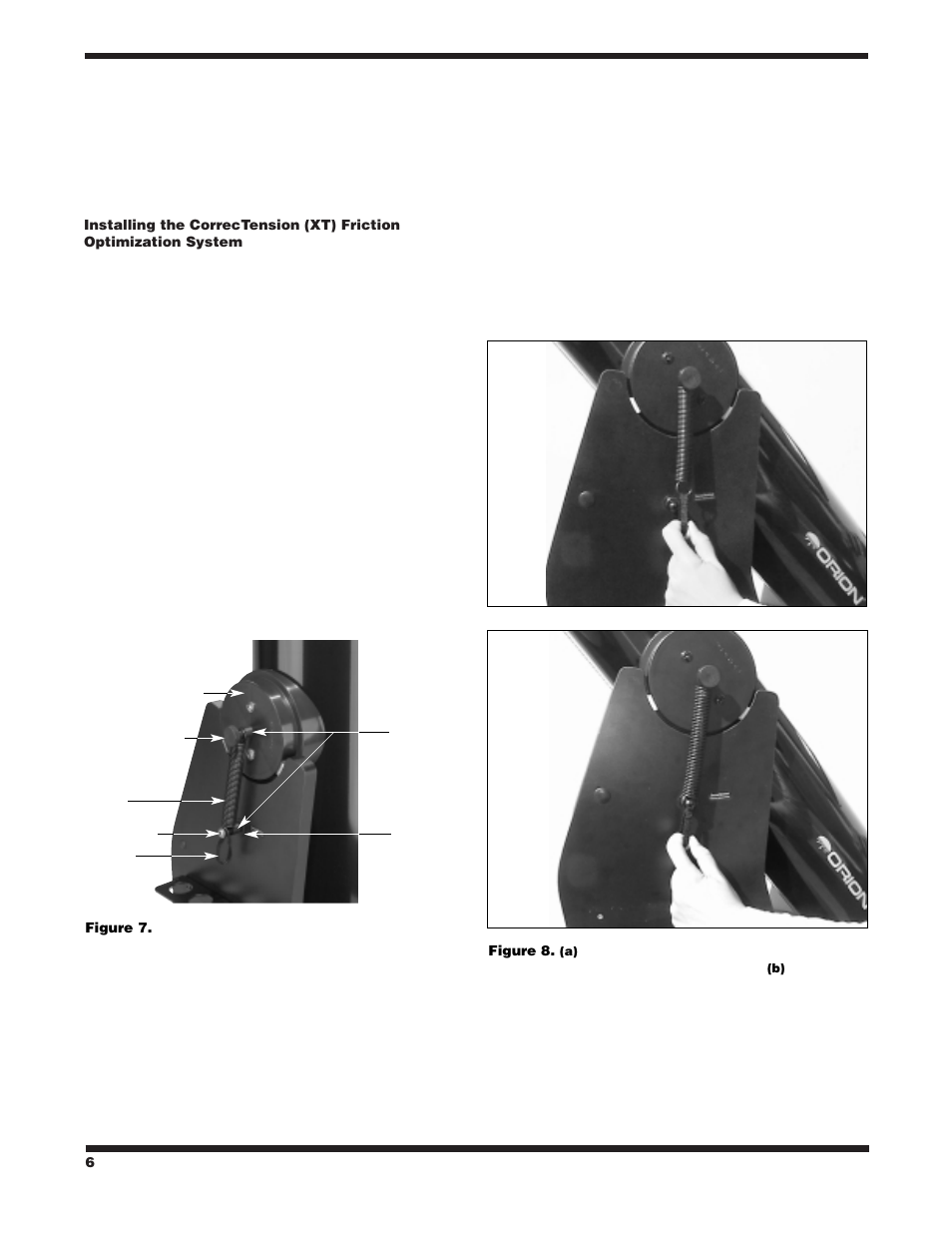 A. b | Orion SKYQUEST XT6 User Manual | Page 6 / 18