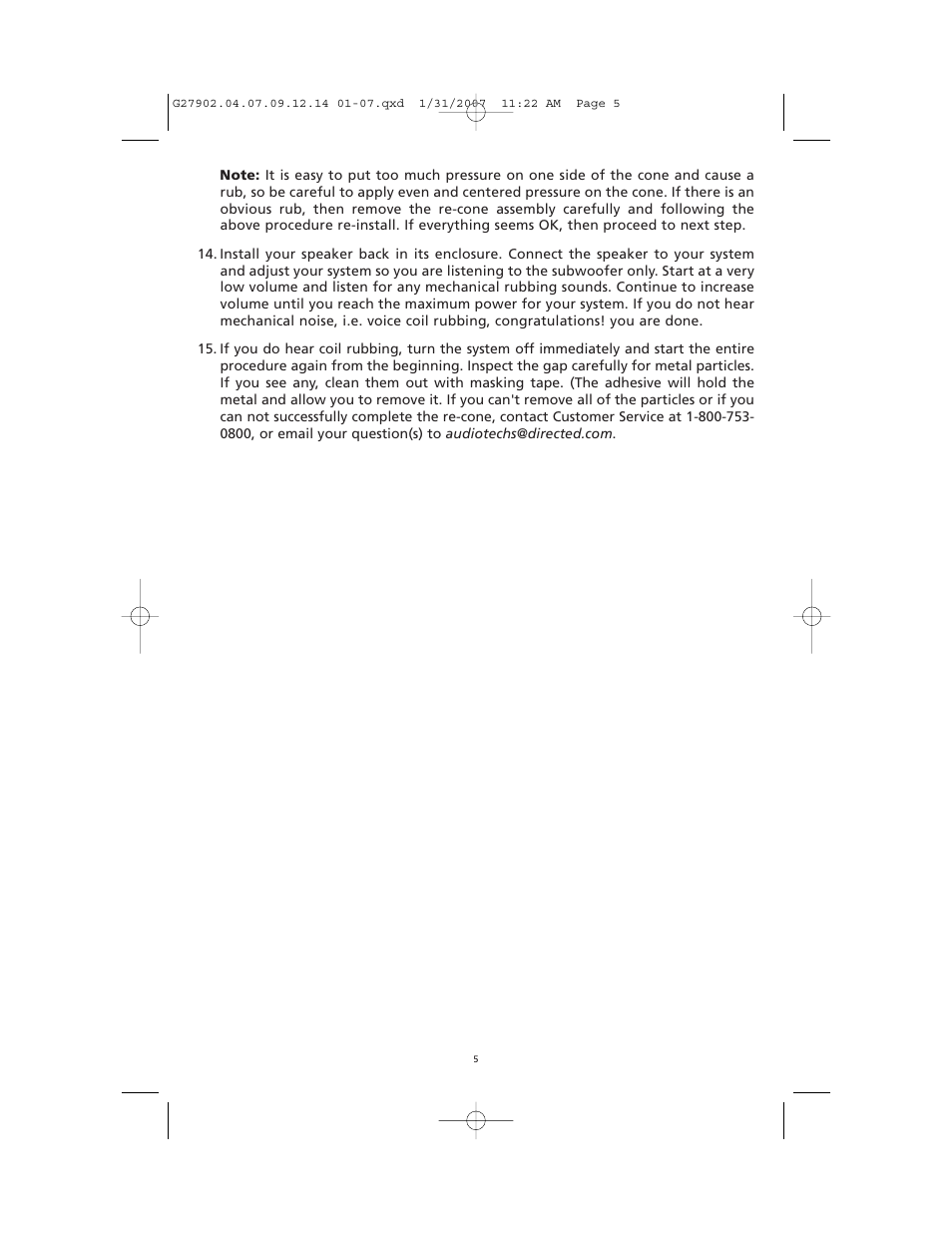 Orion HCCA G27902 User Manual | Page 6 / 10