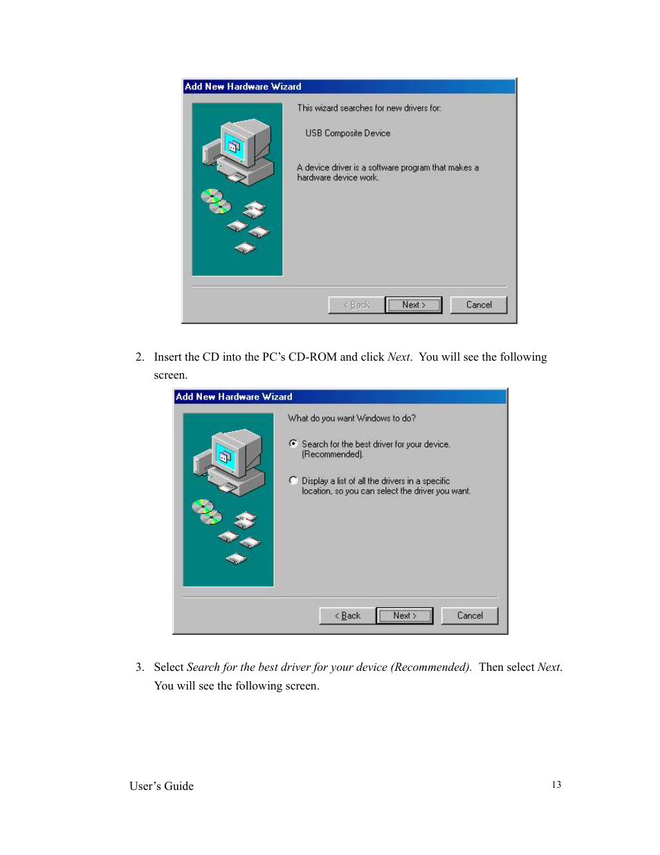 Orion 3000 User Manual | Page 13 / 60