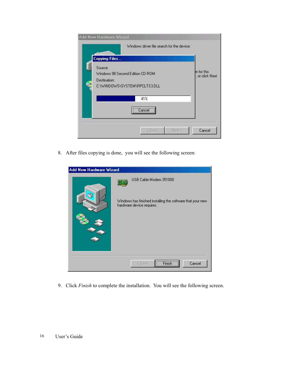 Orion 3000 User Manual | Page 16 / 60