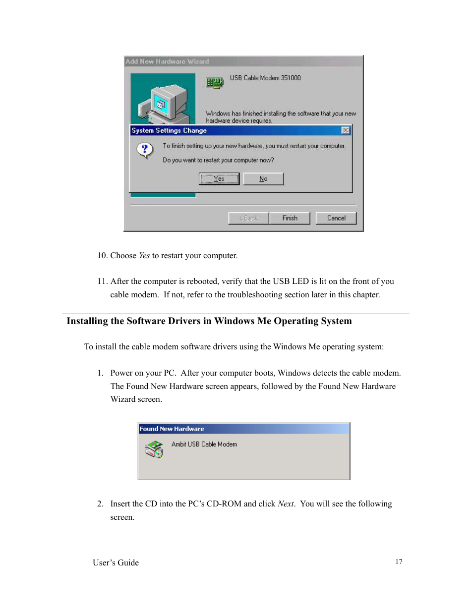 Orion 3000 User Manual | Page 17 / 60