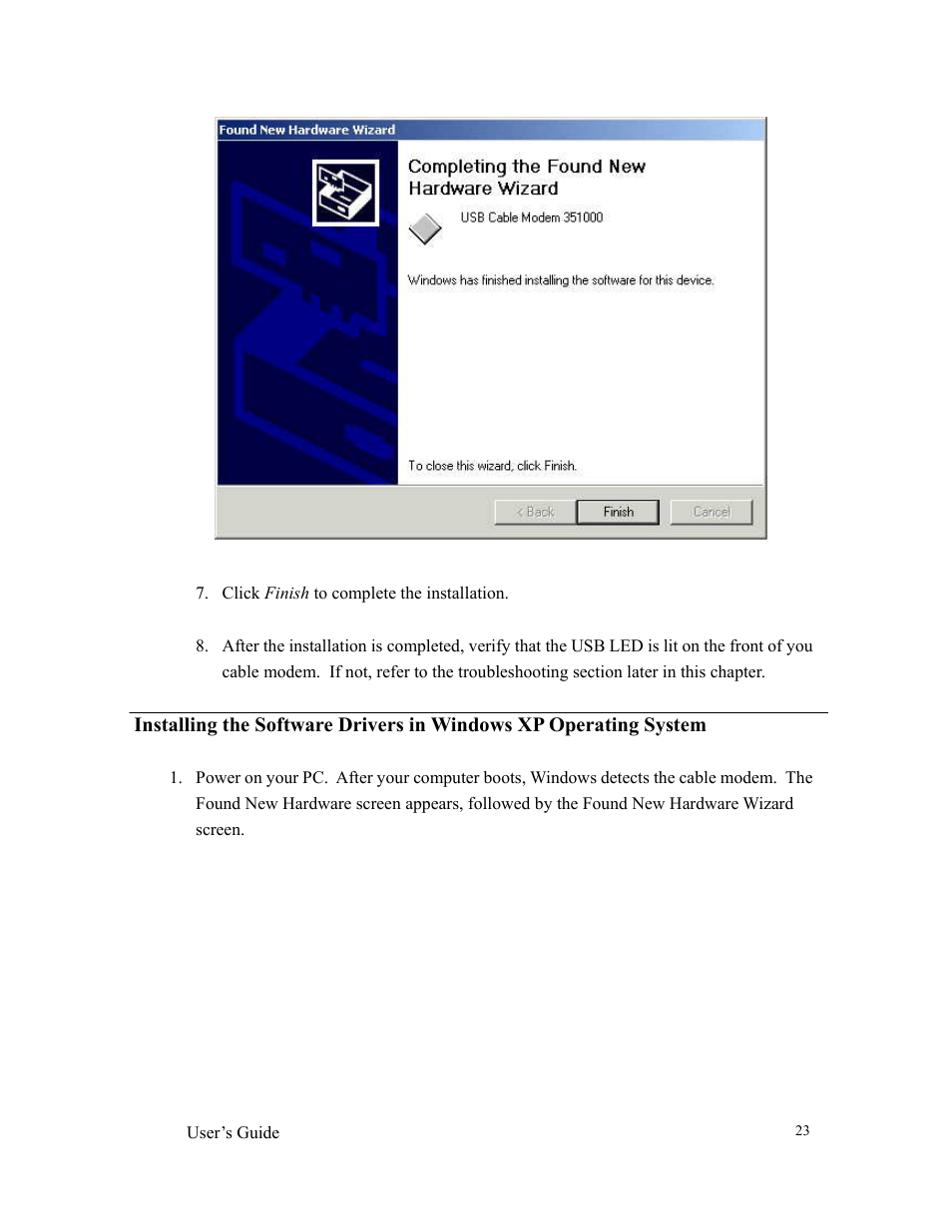 Orion 3000 User Manual | Page 23 / 60