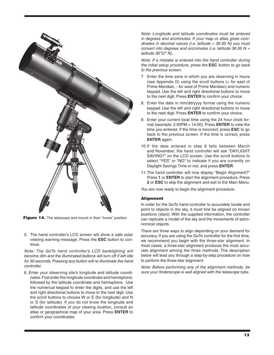 Orion ATLAS EQ-G User Manual | Page 13 / 27