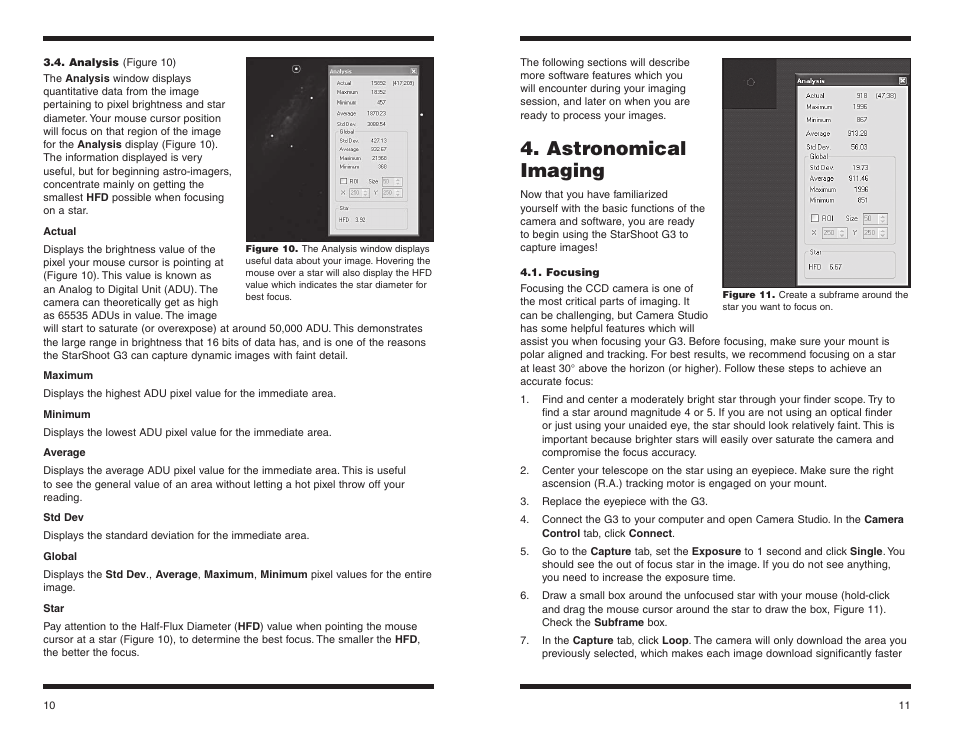 Astronomical imaging | Orion STARSHOOT G3 User Manual | Page 6 / 13