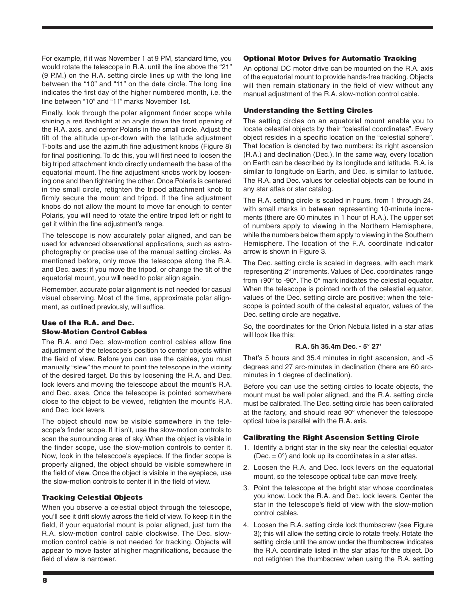 Orion ASTROVIEW 9822 User Manual | Page 8 / 10