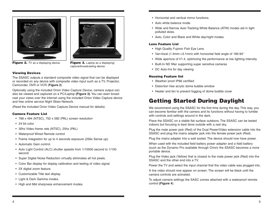 Getting started during daylight | Orion STARSHOOT 52188 User Manual | Page 3 / 8