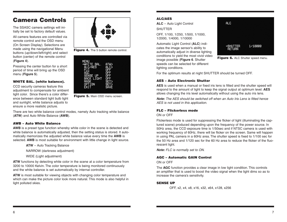 Camera controls | Orion STARSHOOT 52188 User Manual | Page 4 / 8
