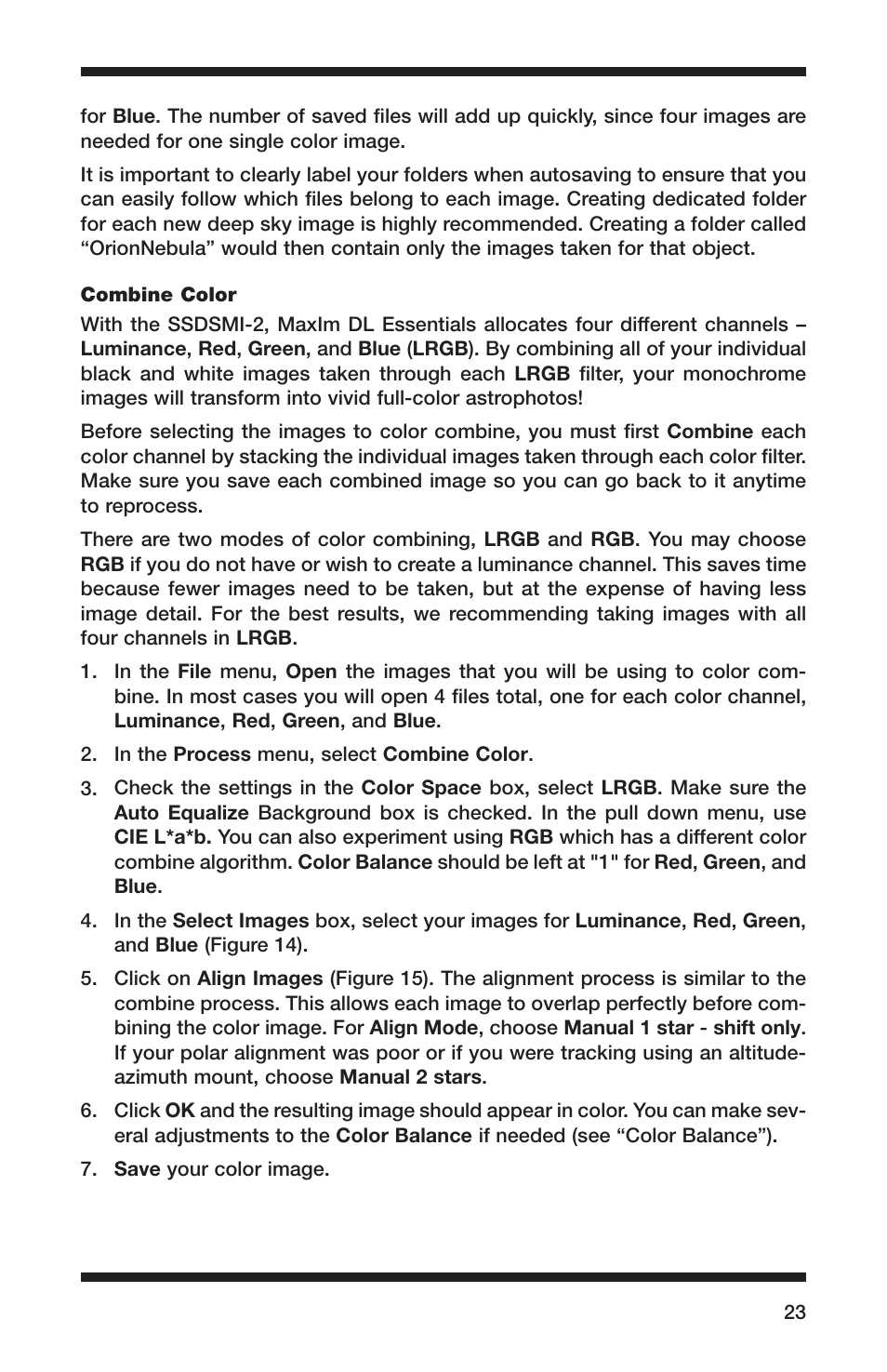 Orion 52083 User Manual | Page 23 / 44