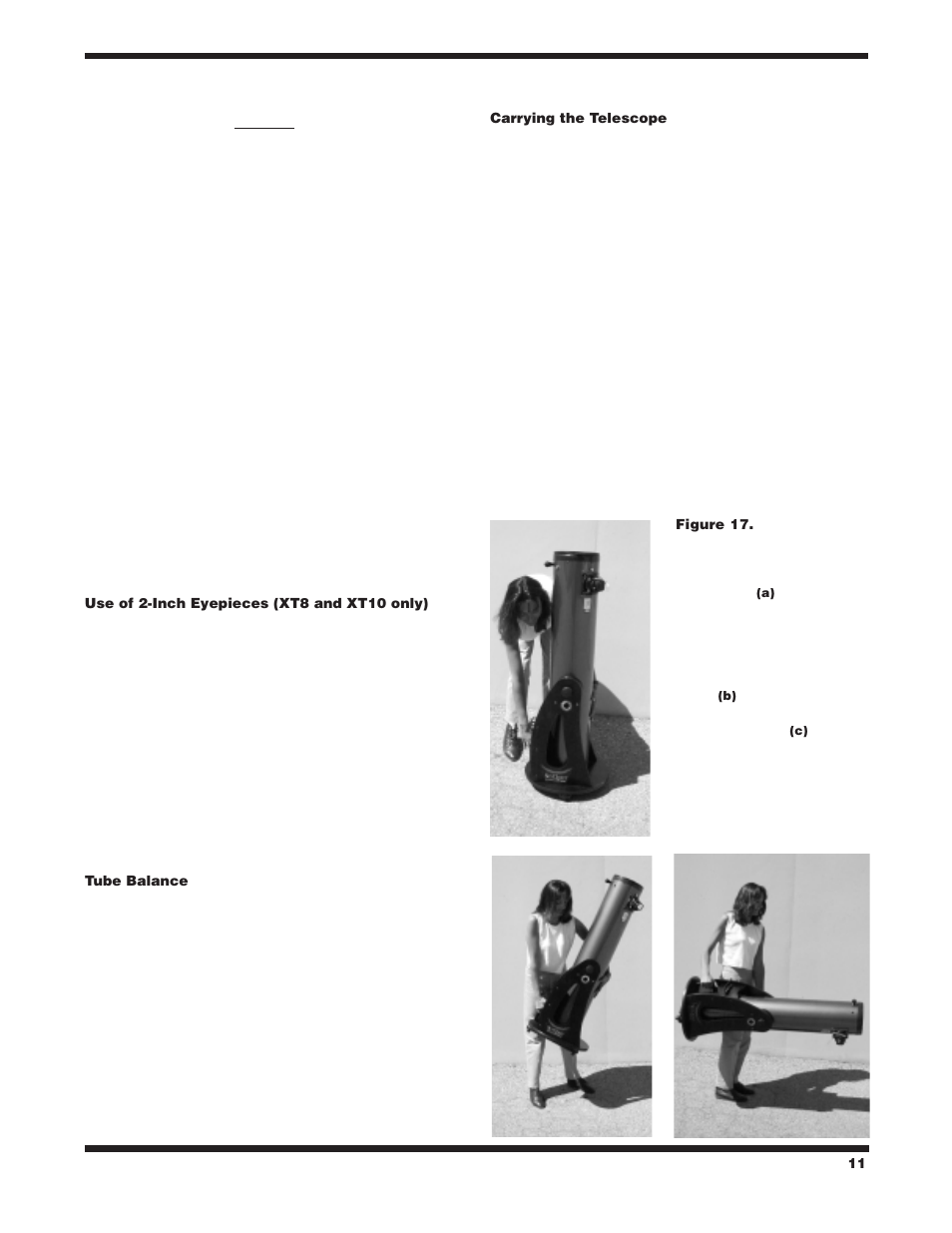 Orion XT6 User Manual | Page 11 / 20