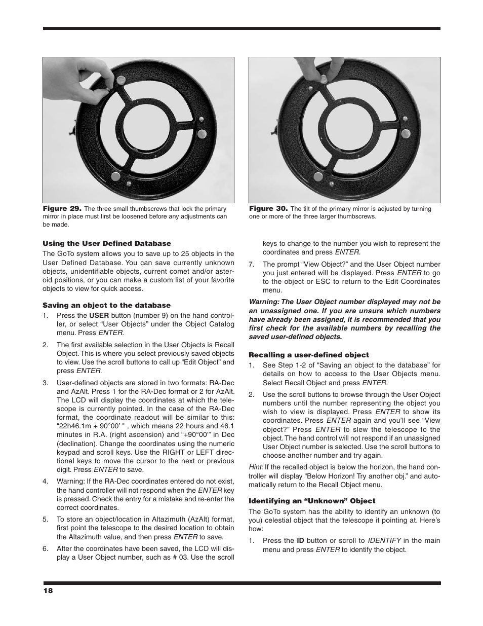 Orion SKYQUEST XTG User Manual | Page 18 / 37