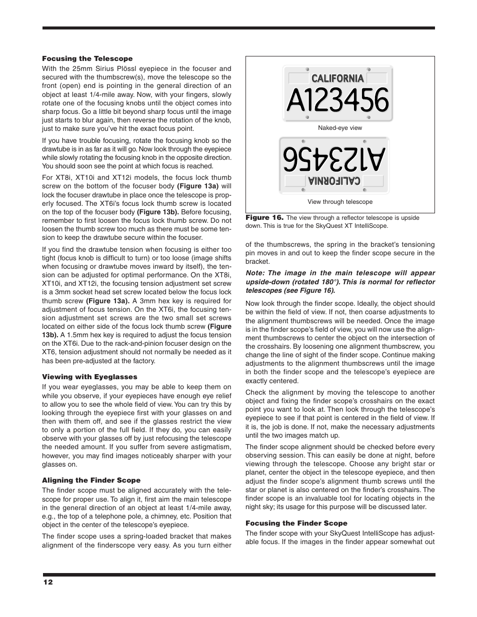 Orion SKYQUEST #27189 XT12I User Manual | Page 12 / 24