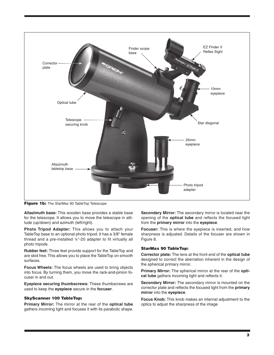 Orion STARMAX 9541 User Manual | Page 3 / 16