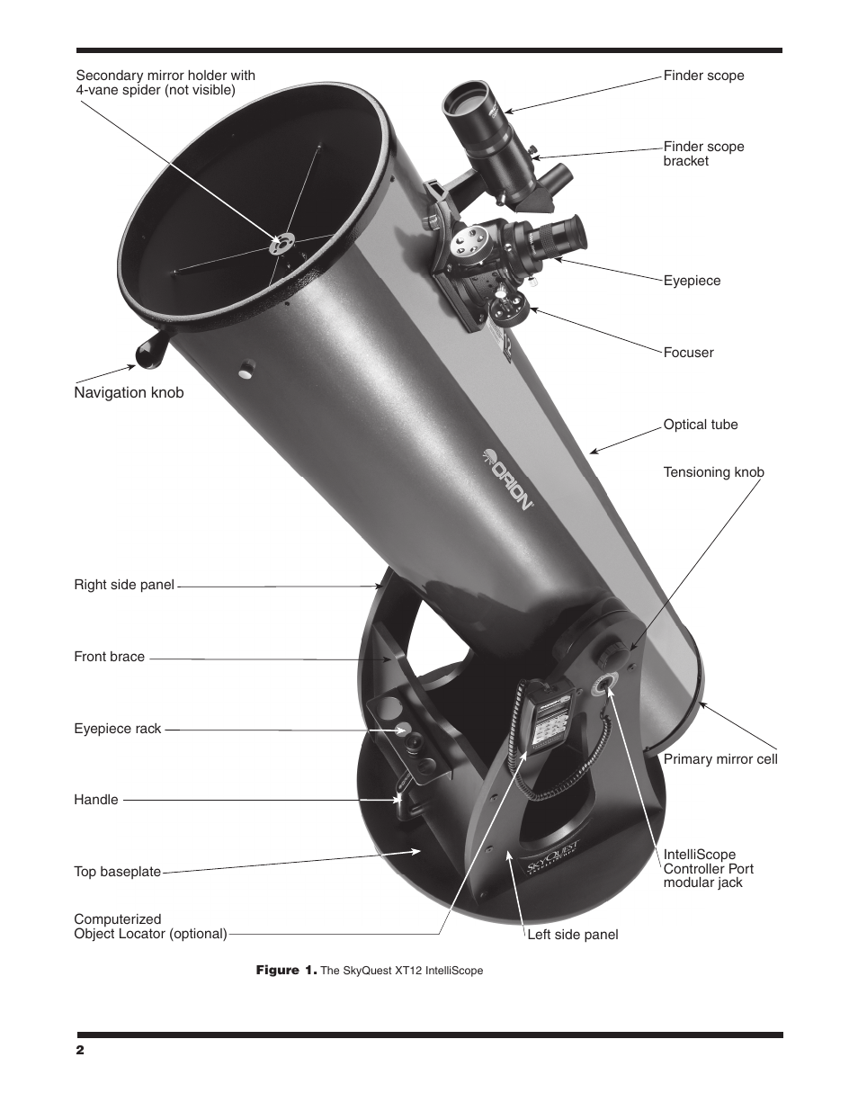 Orion SKYQUEST XT12 User Manual | Page 2 / 20