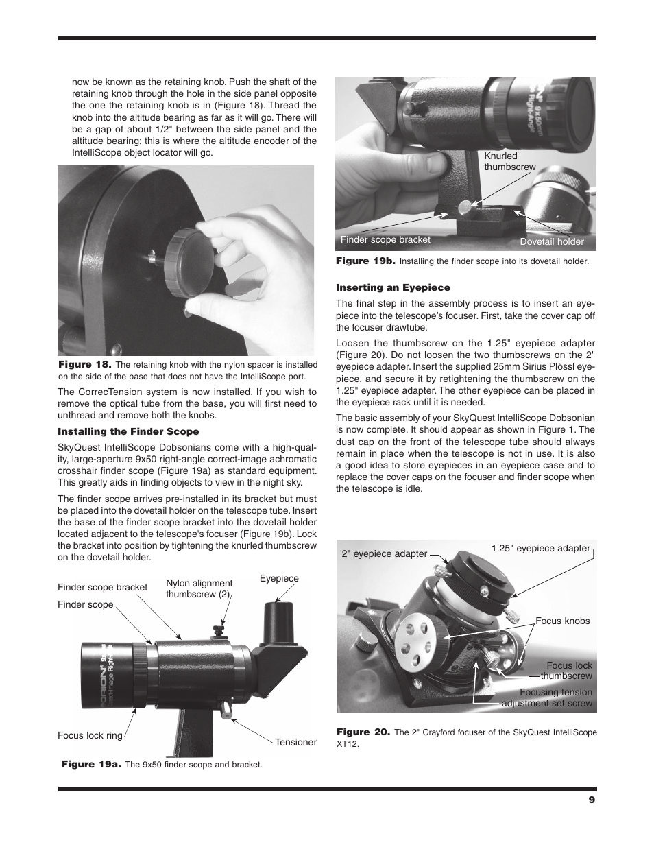 Orion SKYQUEST XT12 User Manual | Page 9 / 20