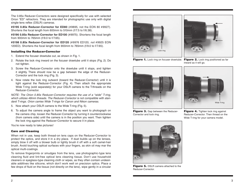 Orion 5196 User Manual | Page 2 / 3