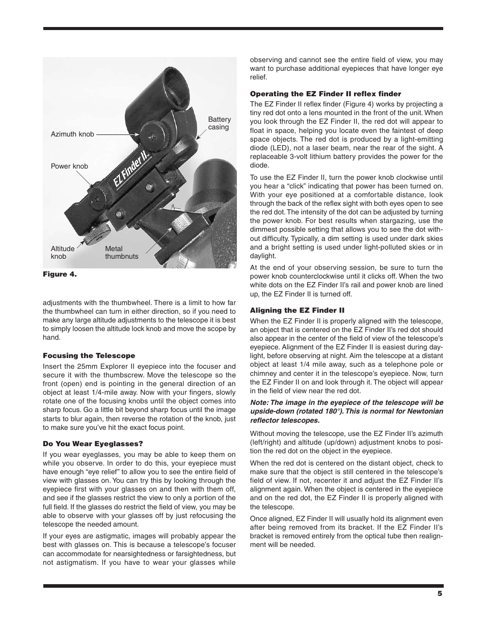 Orion SPACEPROBE 3 ALTAZ 9883 User Manual | Page 5 / 12