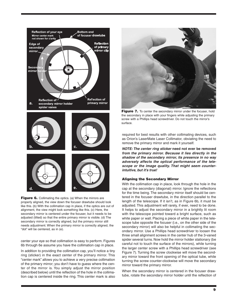 Orion SPACEPROBE 3 ALTAZ 9883 User Manual | Page 9 / 12