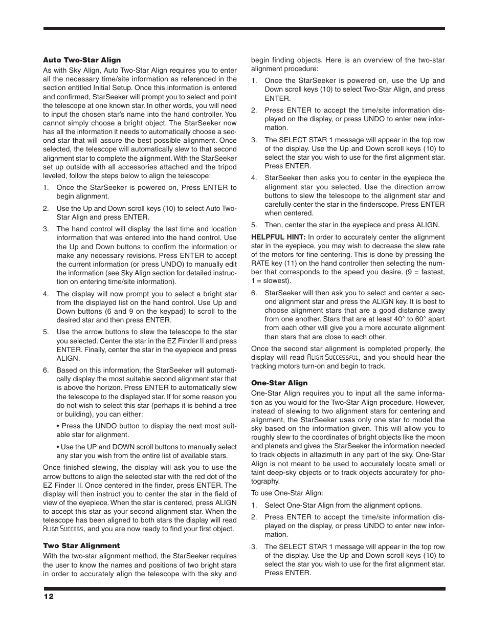 Orion 9533 User Manual | Page 12 / 34