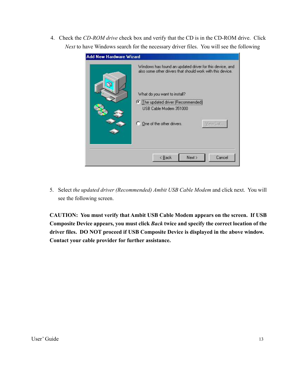 Orion 2000 User Manual | Page 13 / 80
