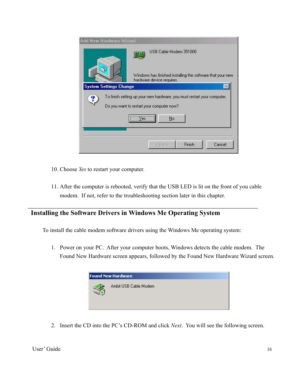 Orion 2000 User Manual | Page 16 / 80