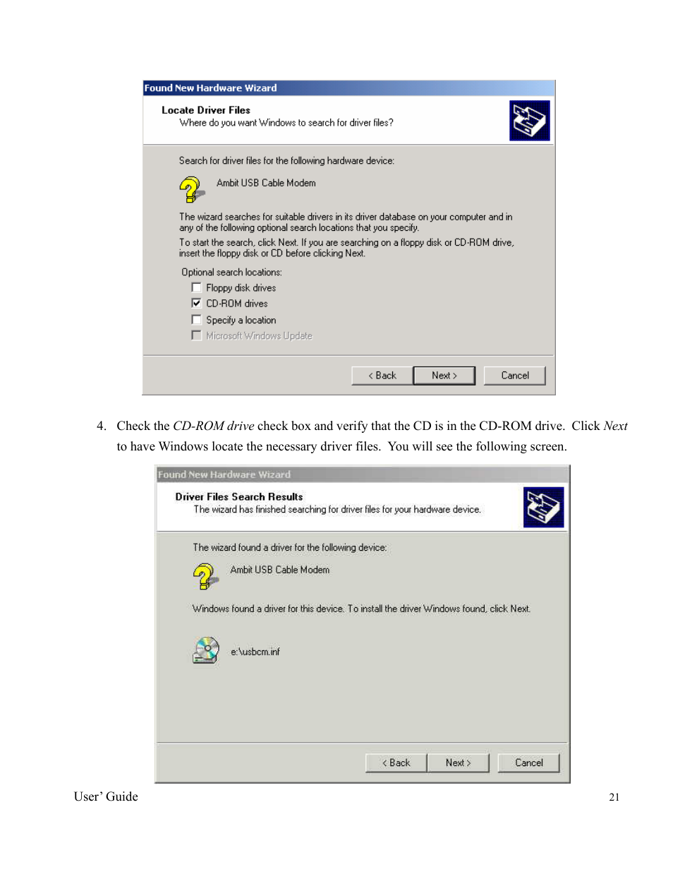 Orion 2000 User Manual | Page 21 / 80