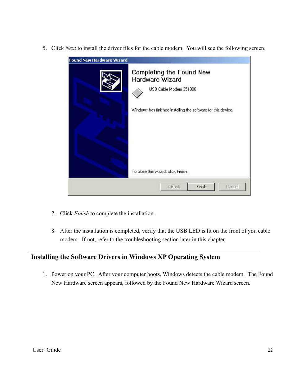 Orion 2000 User Manual | Page 22 / 80