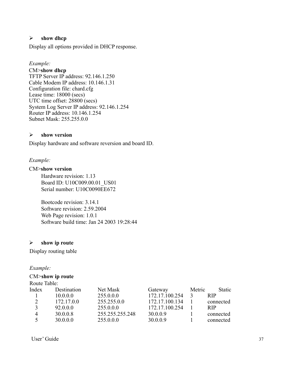 Orion 2000 User Manual | Page 37 / 80