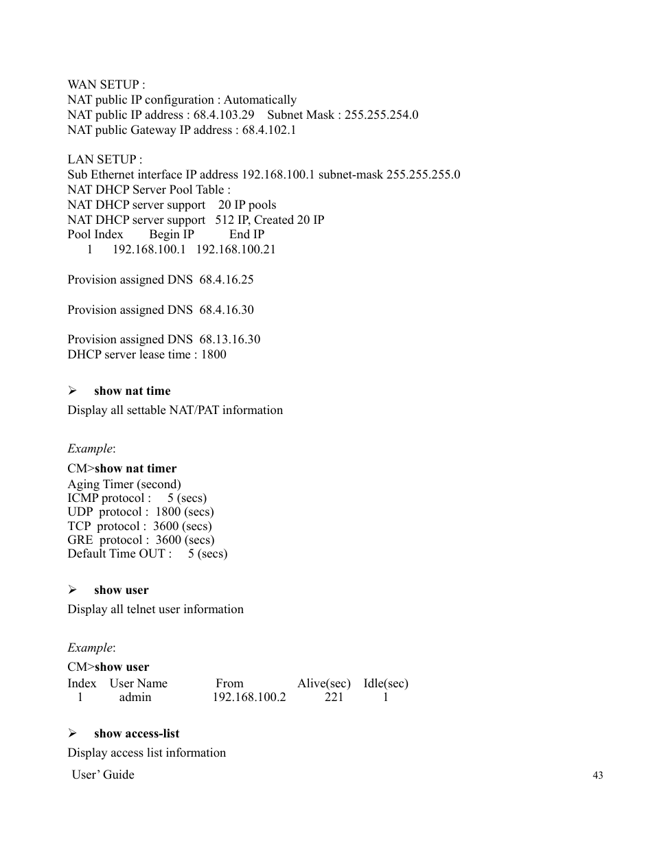 Orion 2000 User Manual | Page 43 / 80