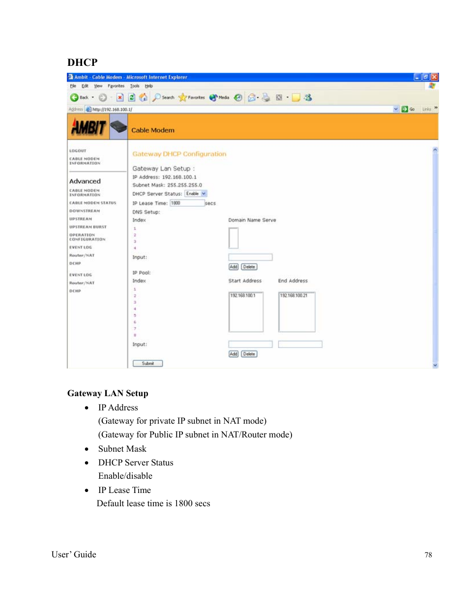 Orion 2000 User Manual | Page 78 / 80