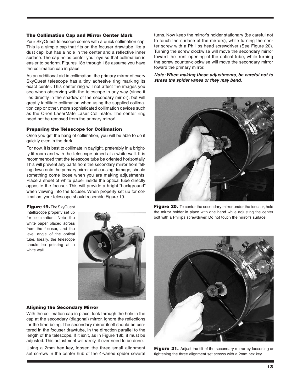 Orion SKYQUEST XT8 User Manual | Page 13 / 20