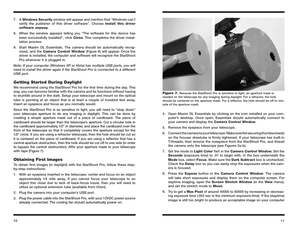 Orion STARSHOOT 52085 User Manual | Page 6 / 29