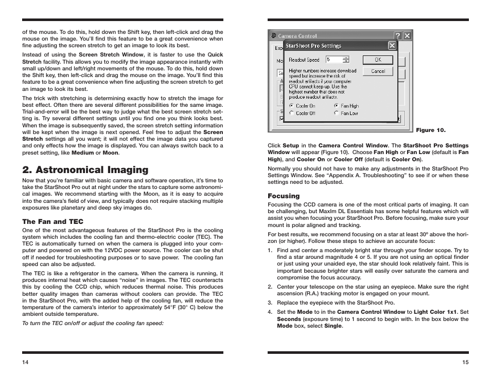 Astronomical imaging | Orion STARSHOOT 52085 User Manual | Page 8 / 29