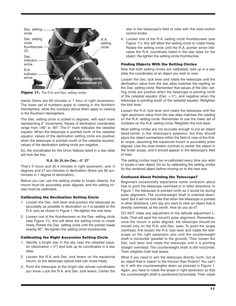 Orion SKYVIEW PRO 120 EQ User Manual | Page 11 / 18