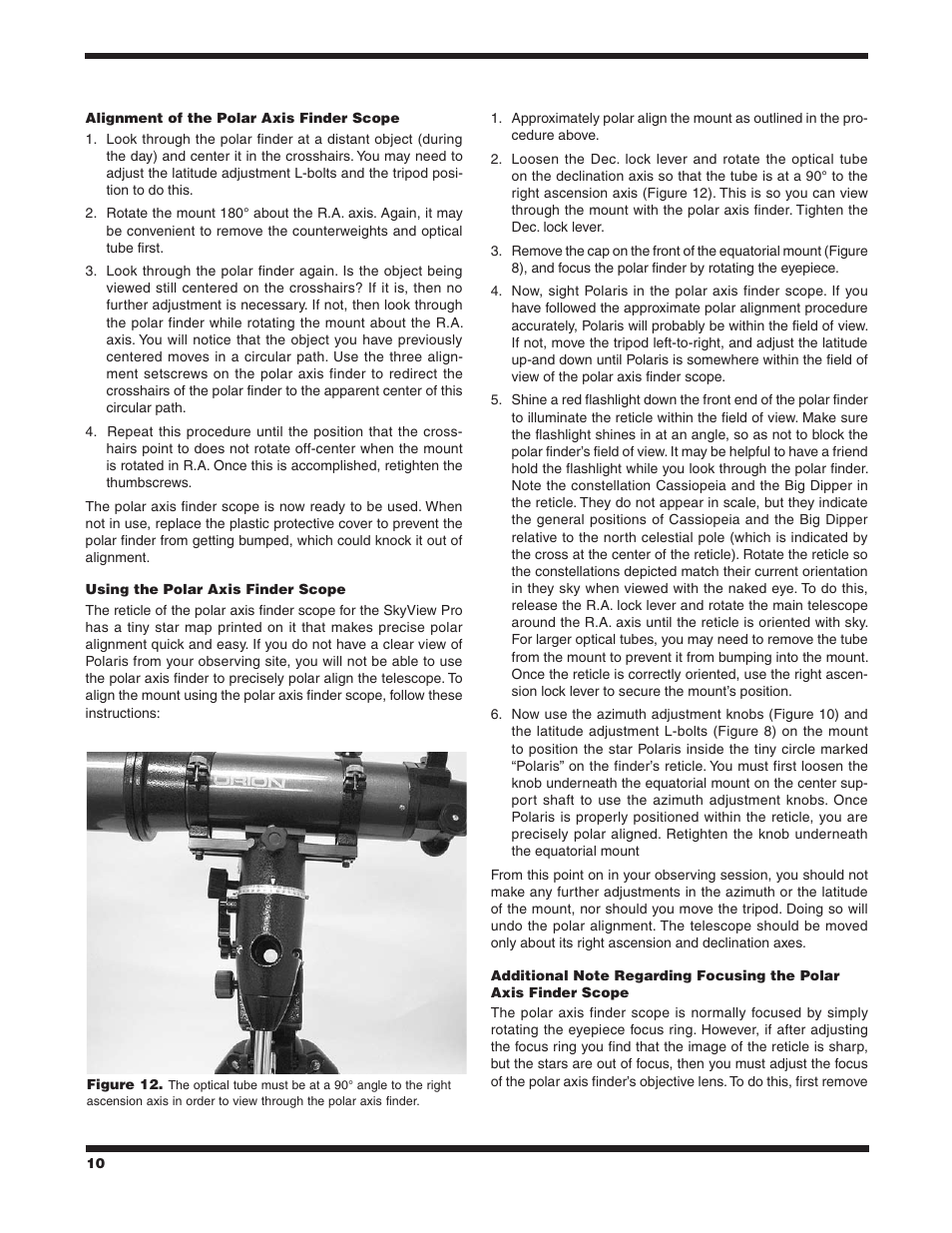 Orion ED EQ User Manual | Page 10 / 18