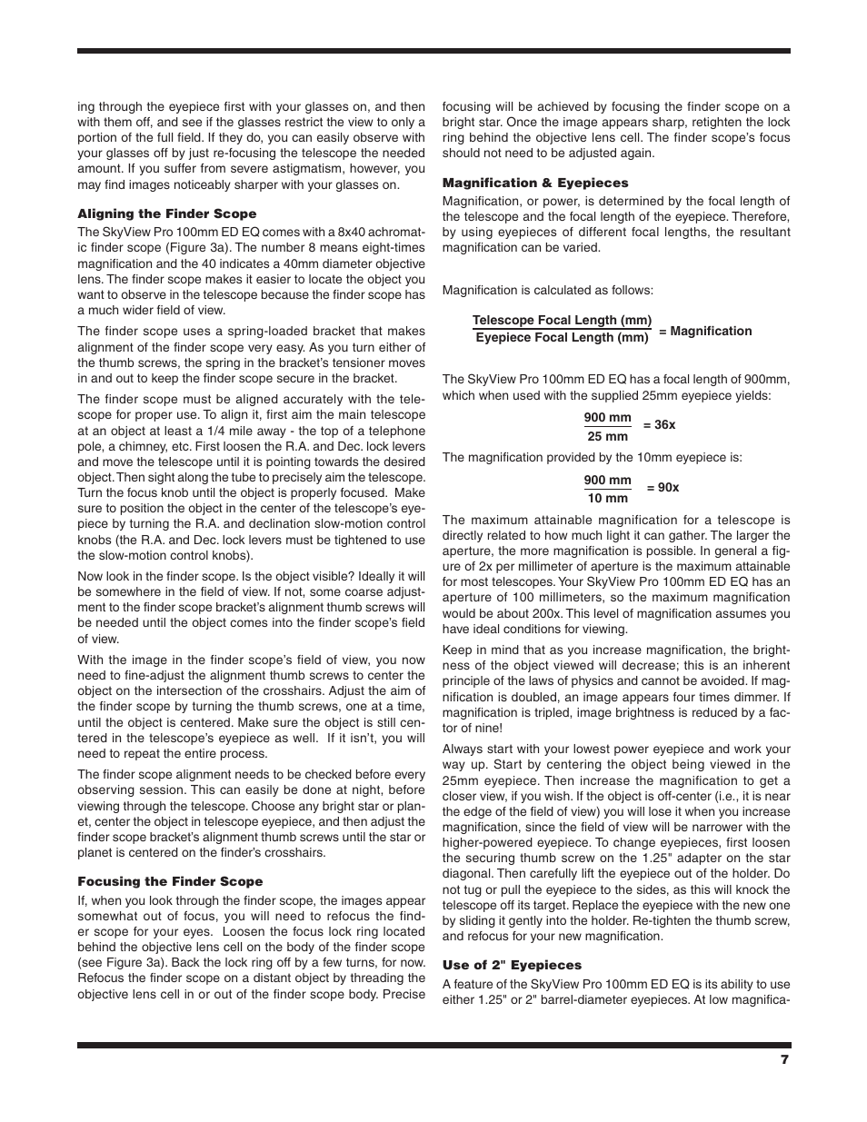 Orion ED EQ User Manual | Page 7 / 18