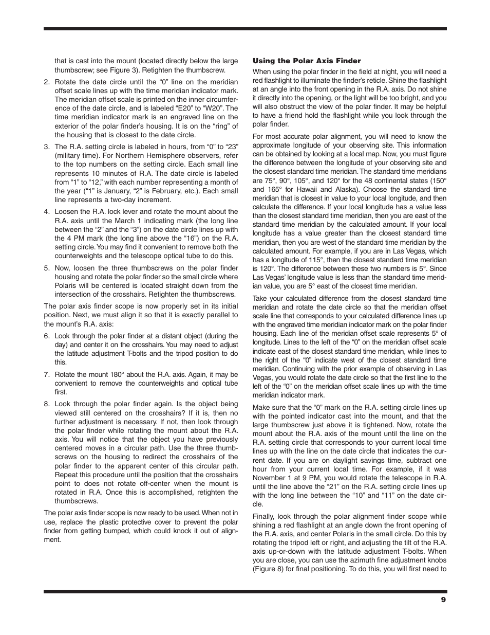 Orion AstroView 9005 User Manual | Page 9 / 16