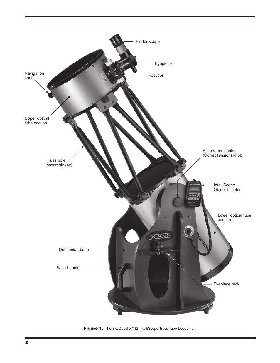 Orion SKYQUEST XX12 User Manual | Page 2 / 28