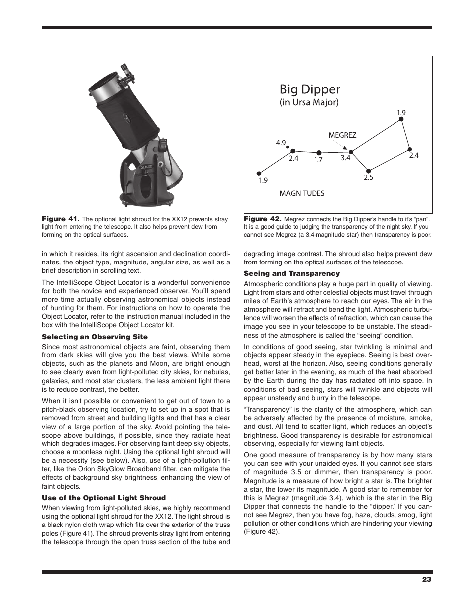 Orion SKYQUEST XX12 User Manual | Page 23 / 28