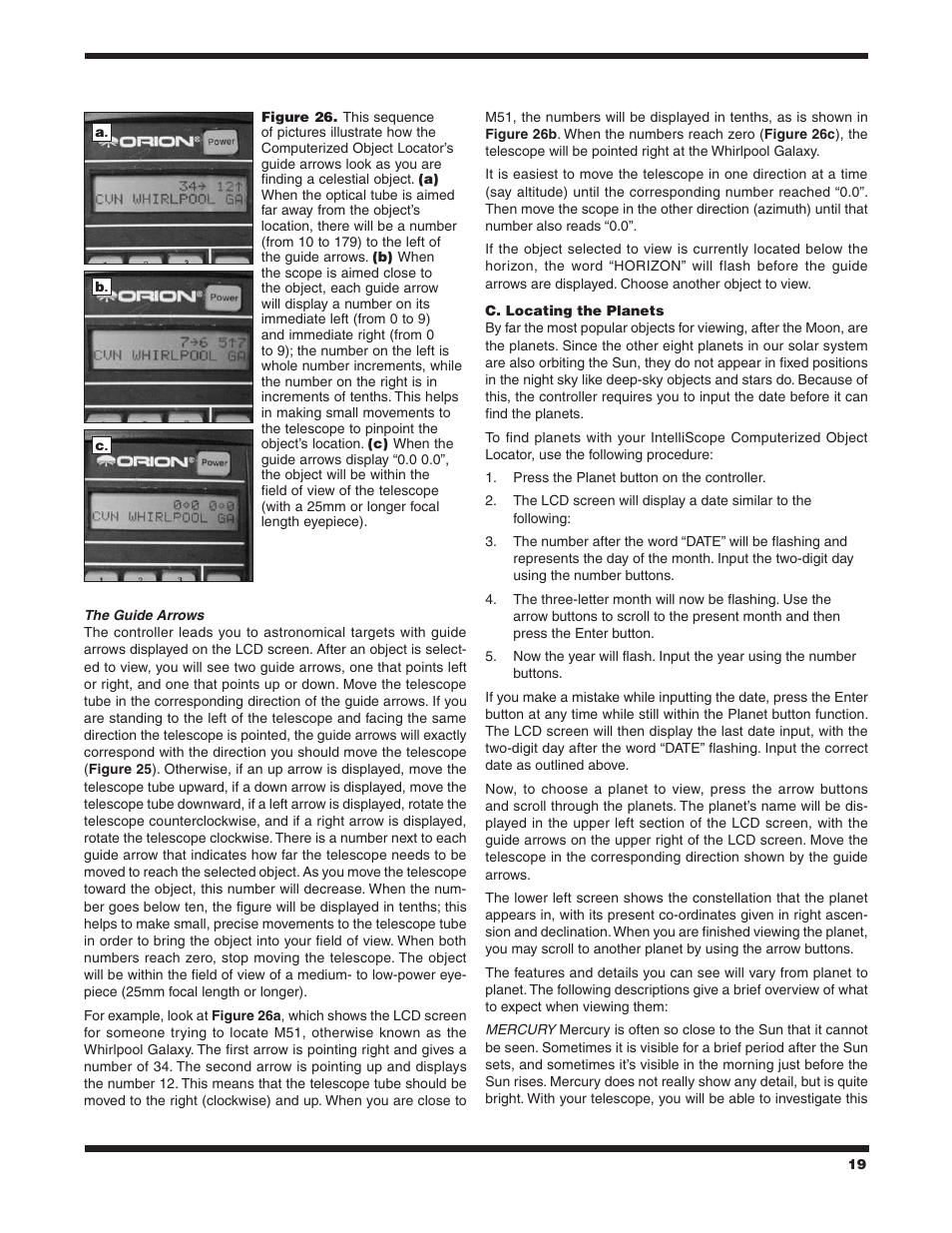 Orion STARBLAST 6/6I User Manual | Page 19 / 64