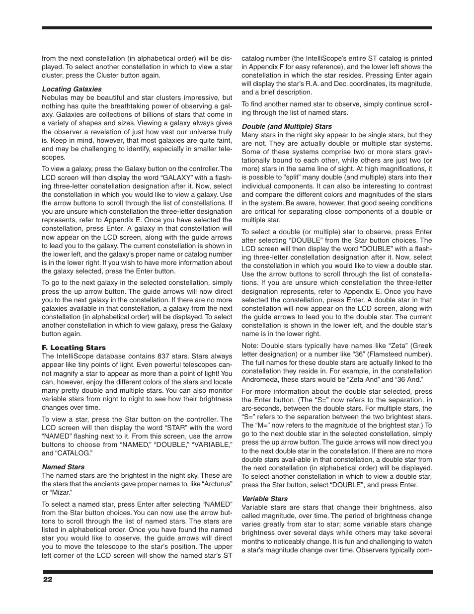 Orion STARBLAST 6/6I User Manual | Page 22 / 64