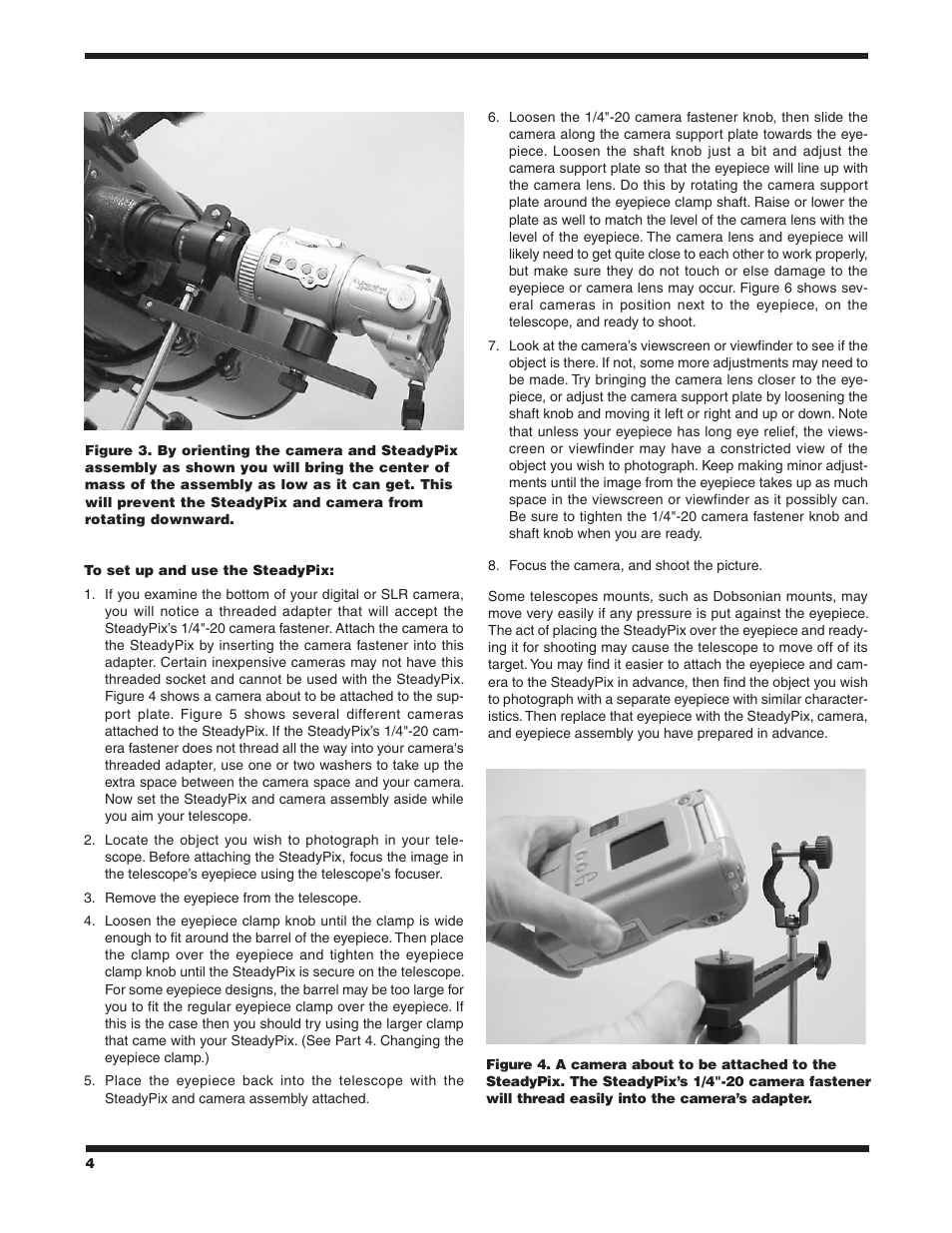 Orion STEADYPIX 5228 User Manual | Page 4 / 7