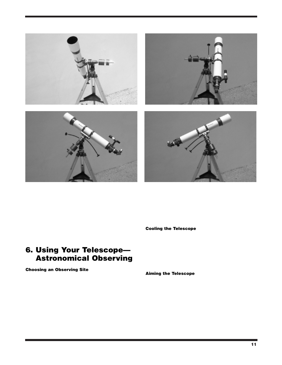 Using your telescope— astronomical observing | Orion 120 EQ User Manual | Page 11 / 16