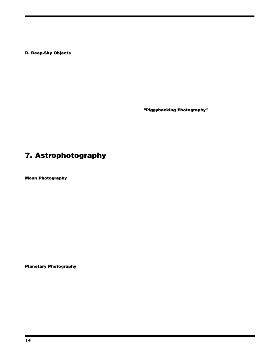 Astrophotography | Orion 120 EQ User Manual | Page 14 / 16