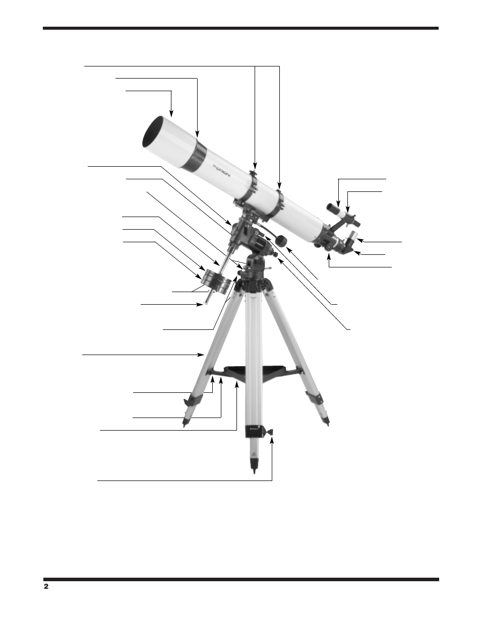 Orion 120 EQ User Manual | Page 2 / 16