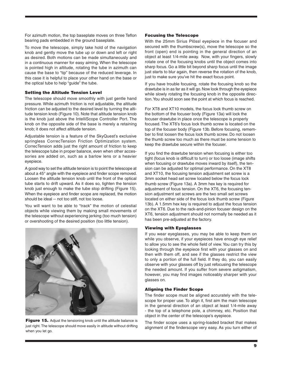 Orion SKYQUEST XT10 User Manual | Page 9 / 20