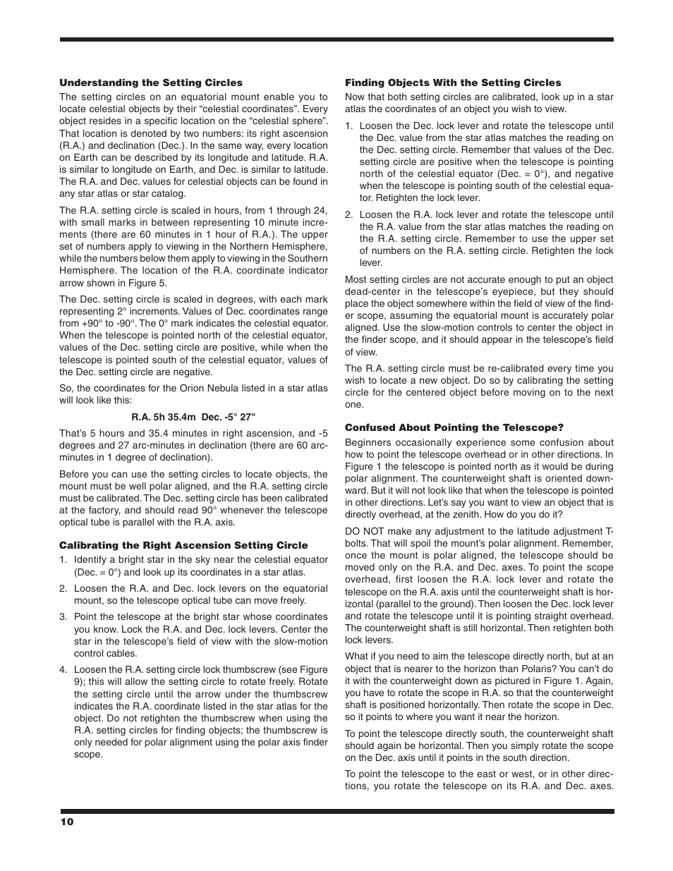 Orion ASTROVIEW 9862 User Manual | Page 10 / 16