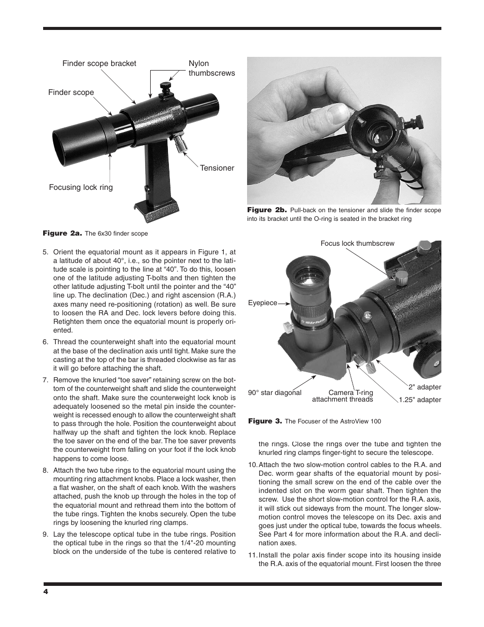 Orion ASTROVIEW 9862 User Manual | Page 4 / 16