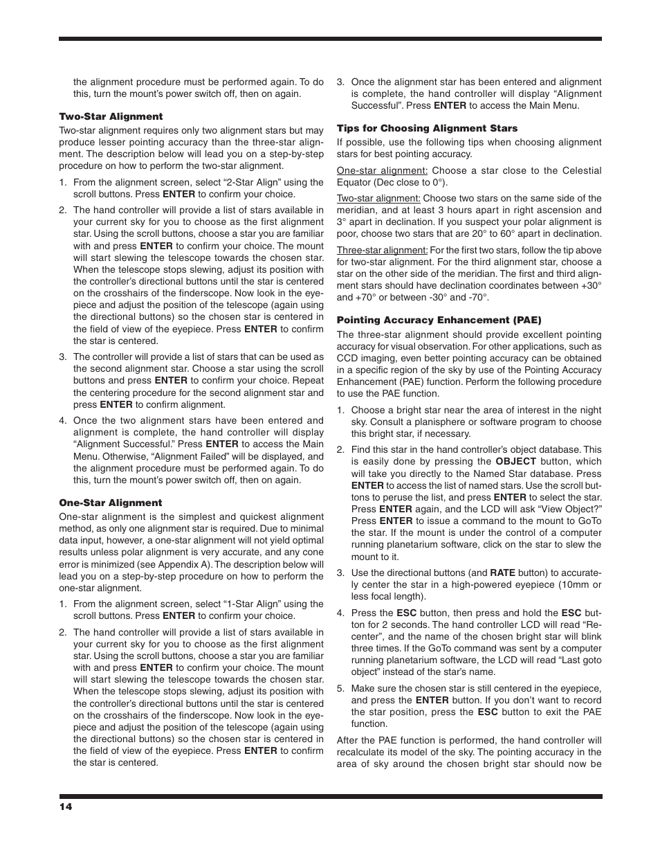 Orion SIRIUS 9995 User Manual | Page 14 / 28